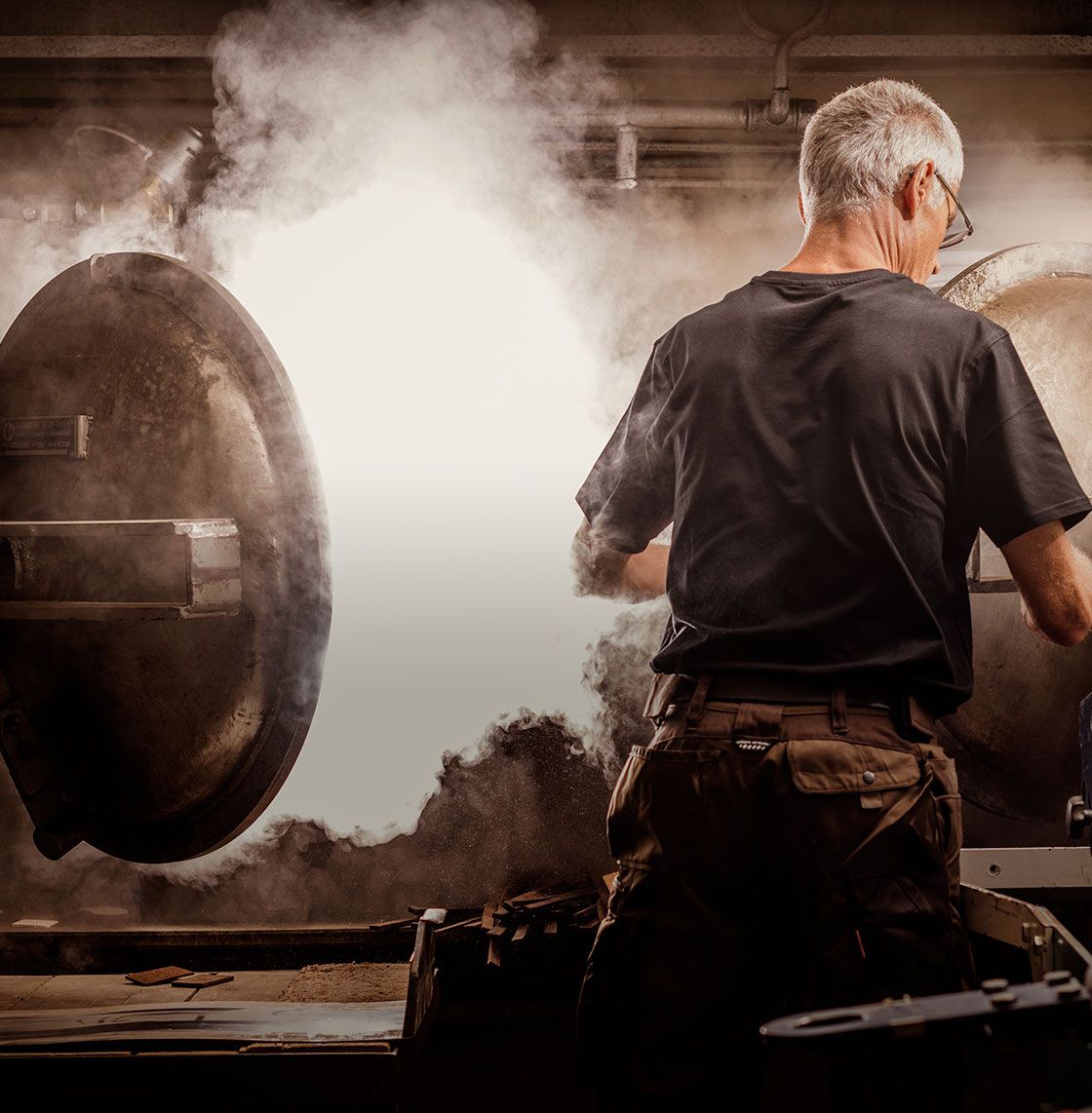 Buharla ağaç bükme